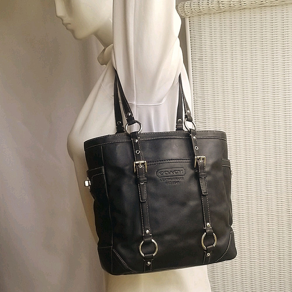 Coach Leather Tote